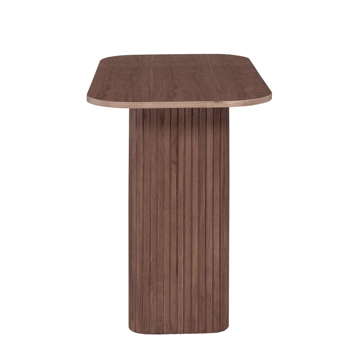 Consoletafel op lamellenpoten 100 cm – foto 5 – Licht eiken