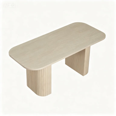 Consoletafel op lamellenpoten 120 cm – foto 2 – Licht eiken