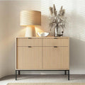 Dressoir ribbel 90 cm met 2 lades – foto 1