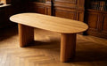 Eettafel ovaal 220 cm – foto 1 – Licht eiken