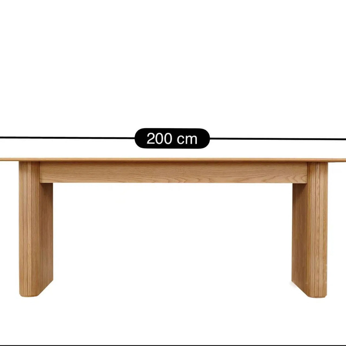 Eettafel rechthoekig 140 cm – foto 2