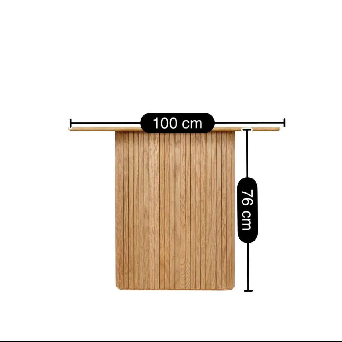 Eettafel rechthoekig 140 cm – foto 3