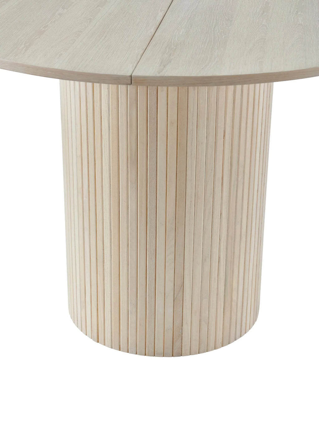 Ronde eettafel uitschuifbaar 120–156 cm – foto 2