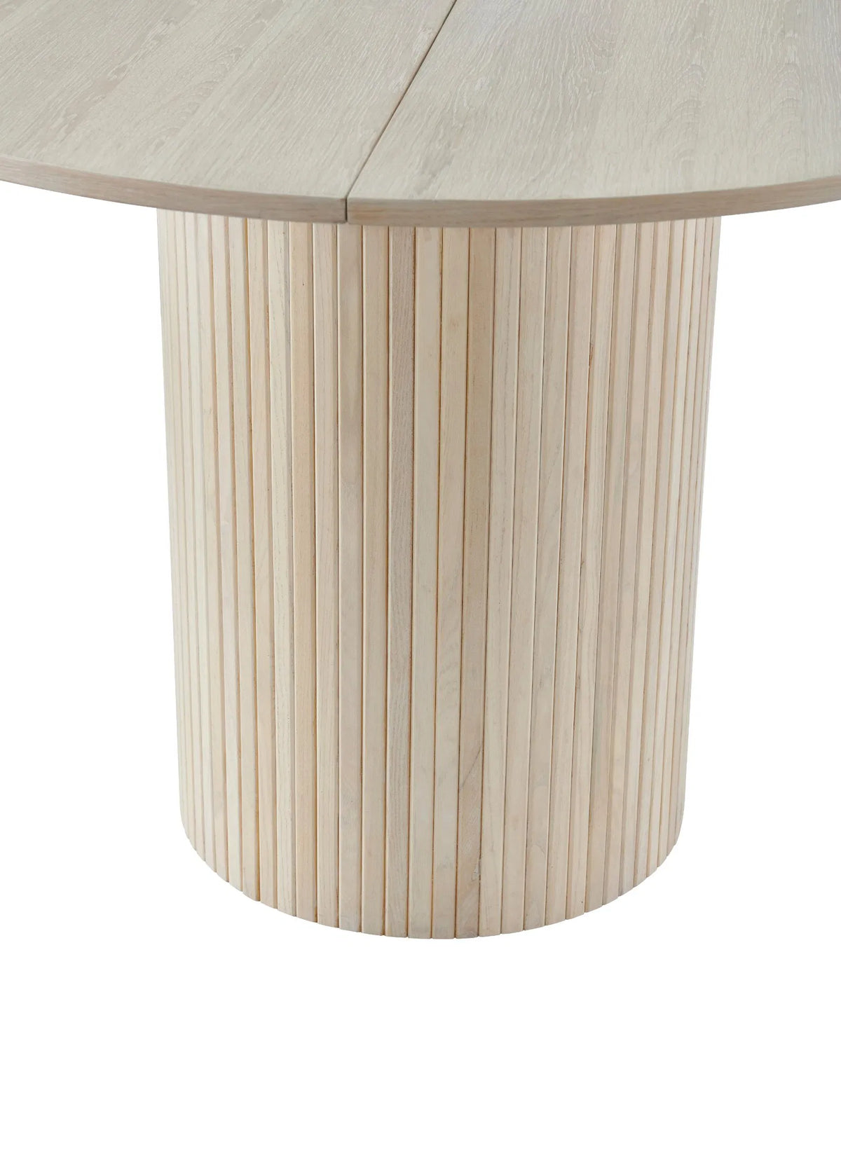 Ronde eettafel uitschuifbaar 120–156 cm – foto 2