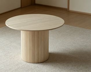 Ronde eettafel uitschuifbaar 120–156 cm – foto 6