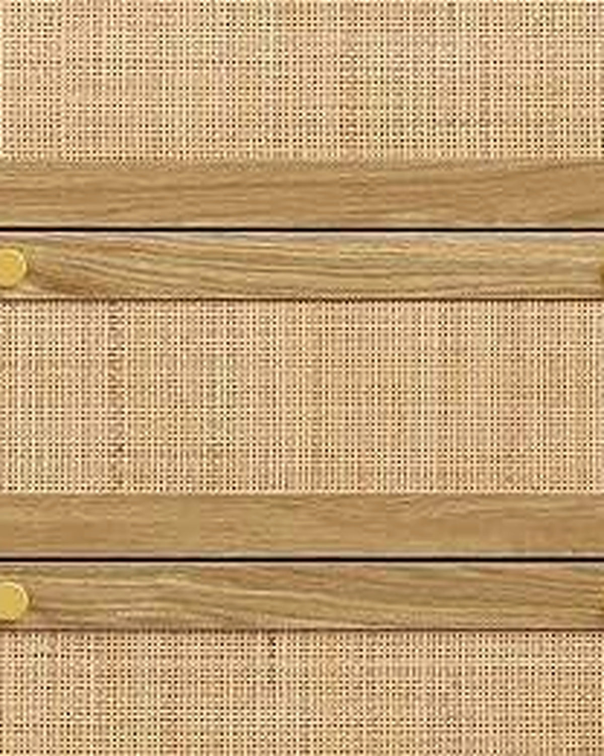 Span ladekast rotan 6 lades – close-up van het materiaal – Naturel
