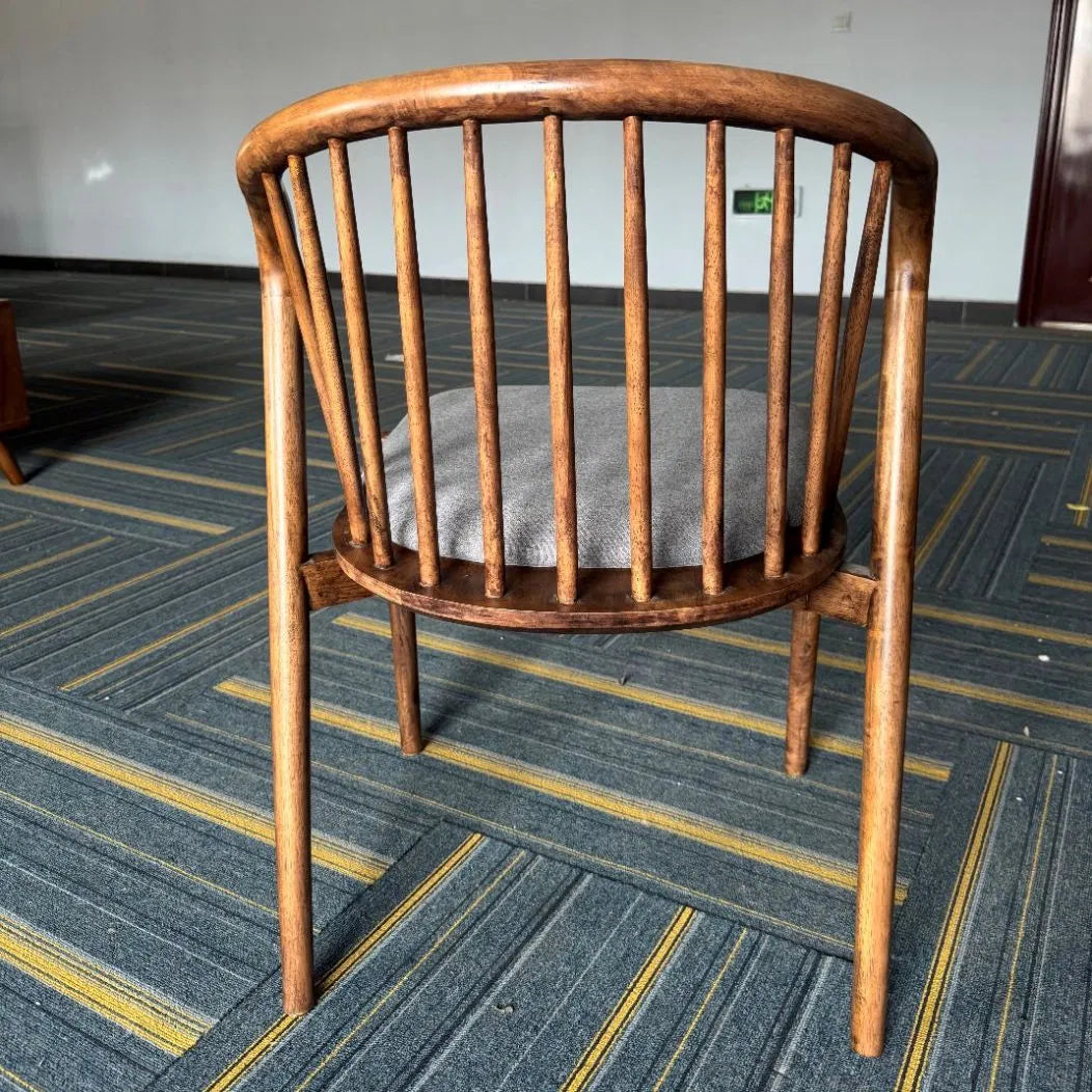 Loungestoel met spijlenrug – foto 2