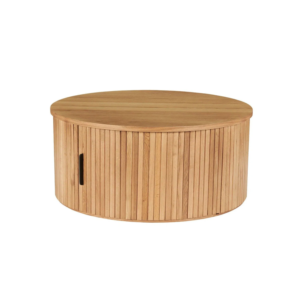 Salontafel rond met opbergruimte 80 cm – foto 5
