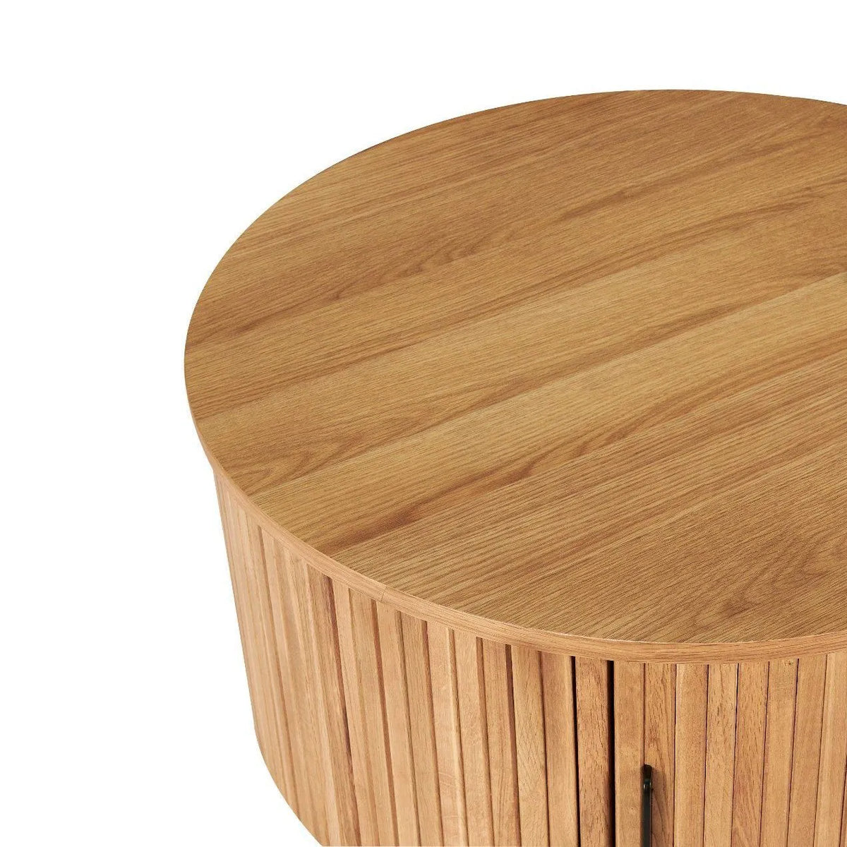 Salontafel rond met opbergruimte 80 cm – foto 4