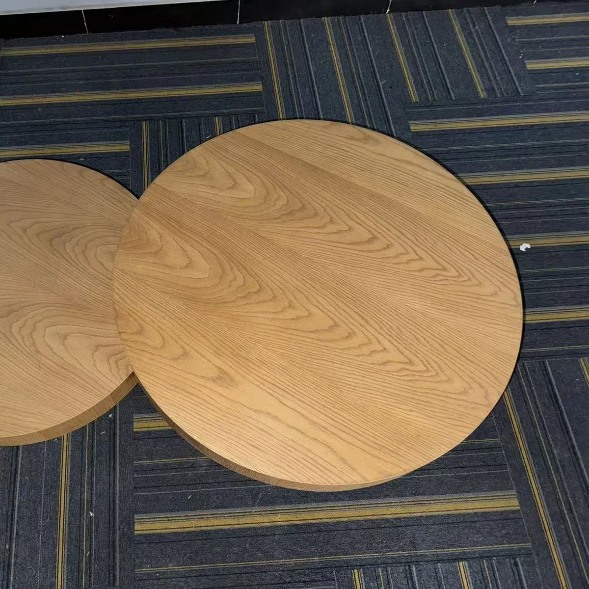 Salontafel rond op zuil 75 cm – foto 12