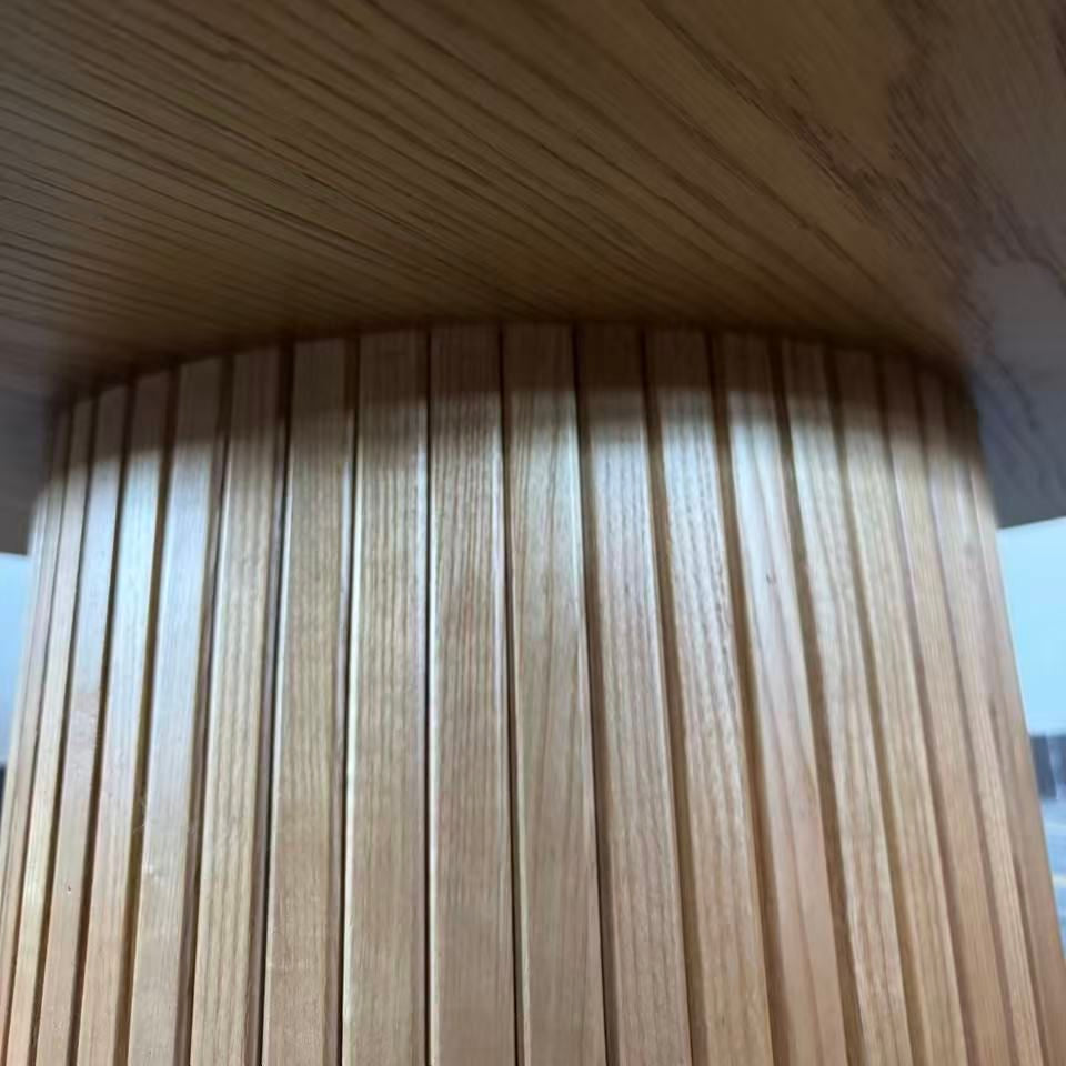 Salontafel rond op zuil 75 cm – foto 11