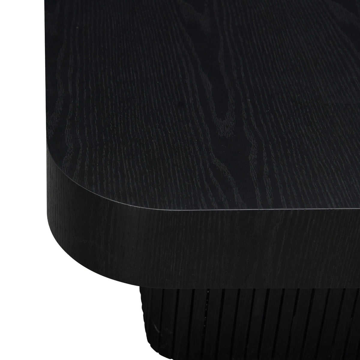 Salontafel vierkant laag 80 cm – foto 3 – Zwart