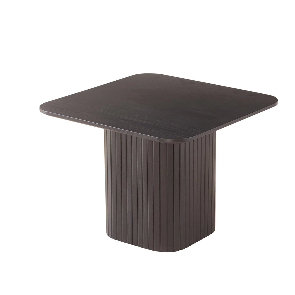 Salontafel vierkant op ribbelvoet 80 cm – foto 6